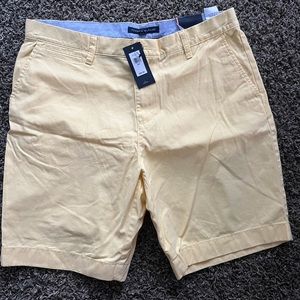 36W men’s yellow Tommy Hilfiger shorts